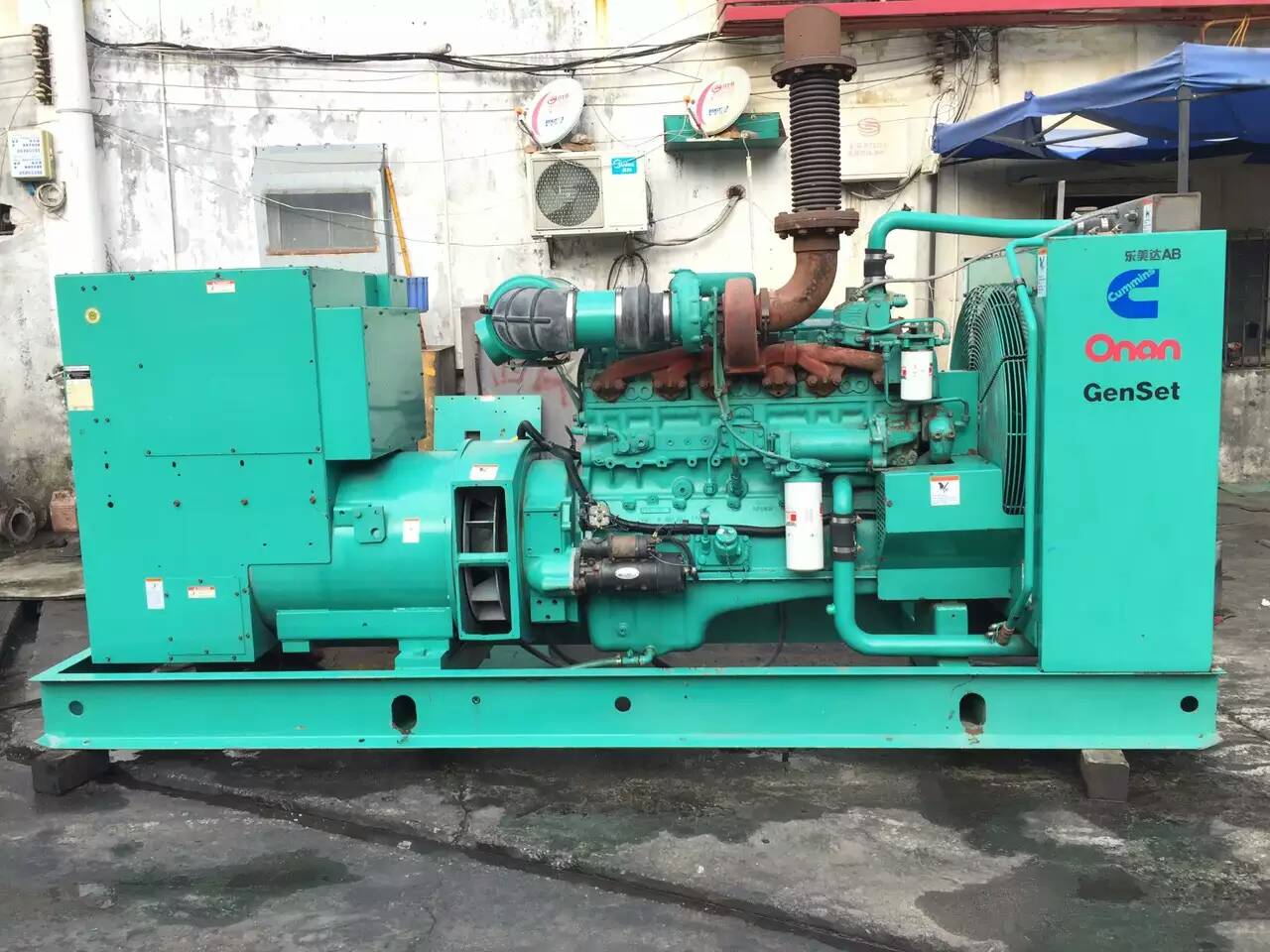 塔城租赁发电机-柴油发电机不正常冒烟的原因